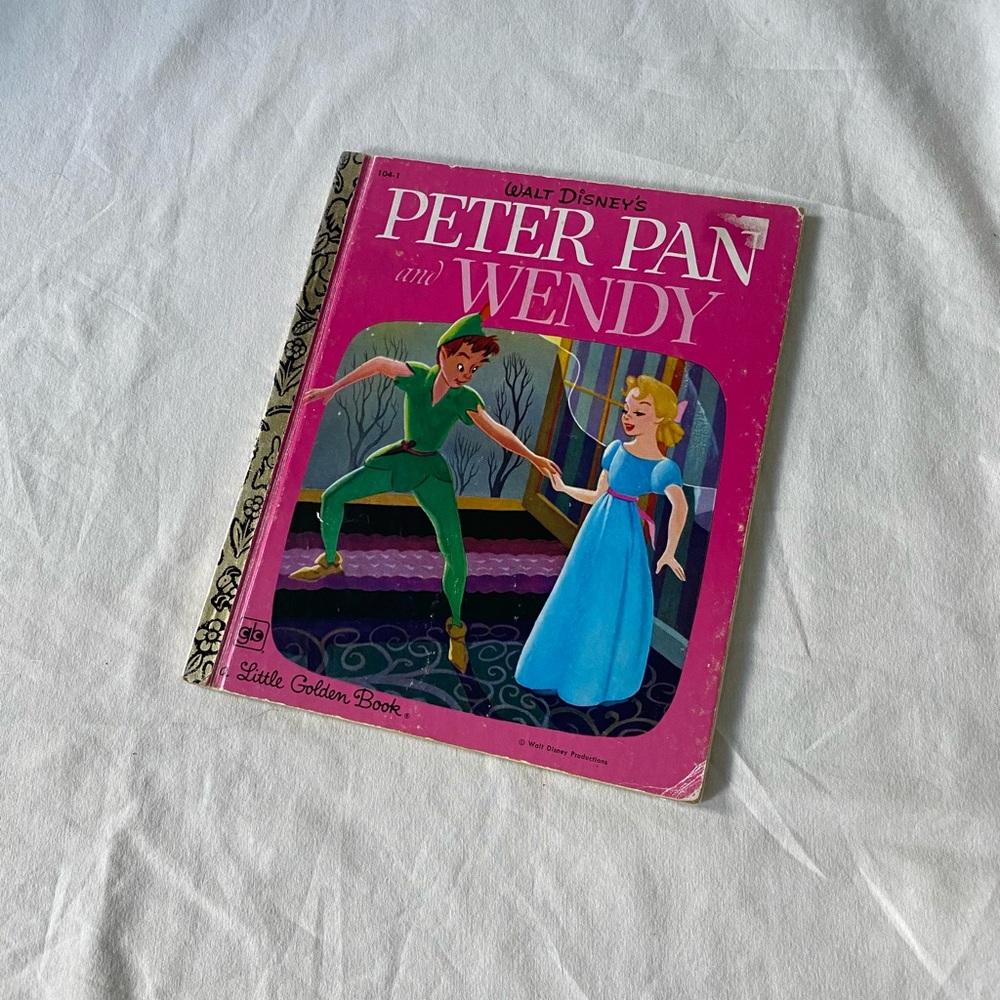 1979 Peter Pan Golden Book